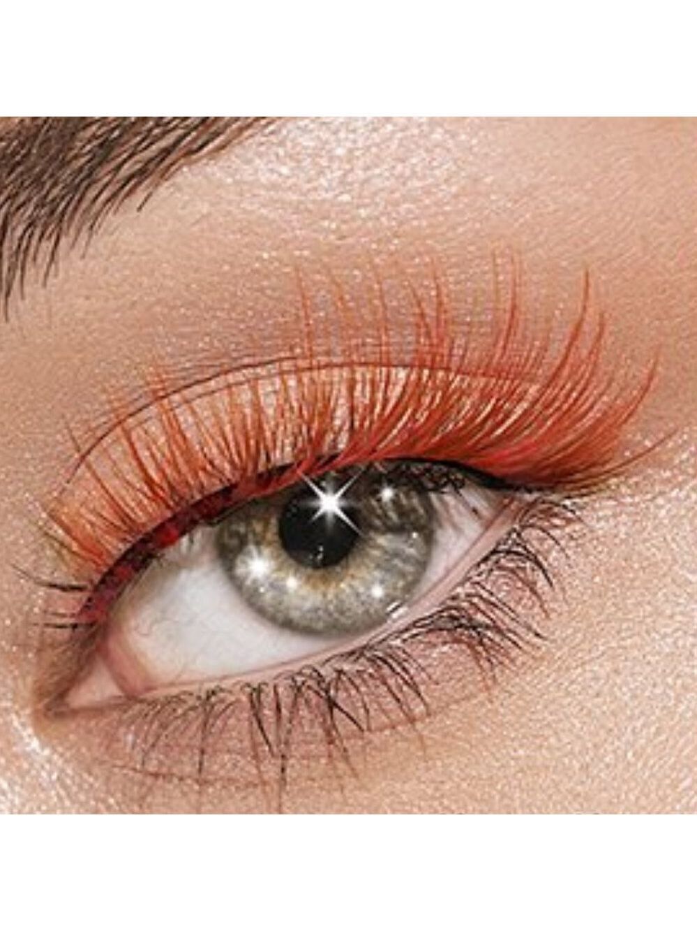 Red Raver Faux Mink Lashes, Handmade